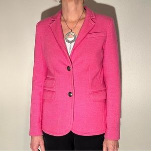 Lands’ End Pink Lined Blazer Size 2